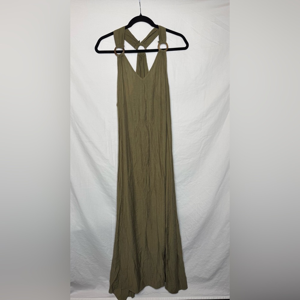 Olive Green Maxi Dress